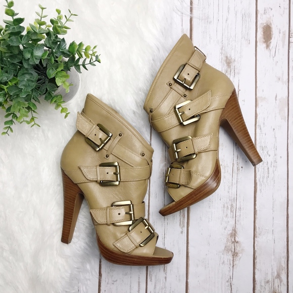 Aldo Shoes - Aldo | Buckled Peep Toe Ankle Bootie